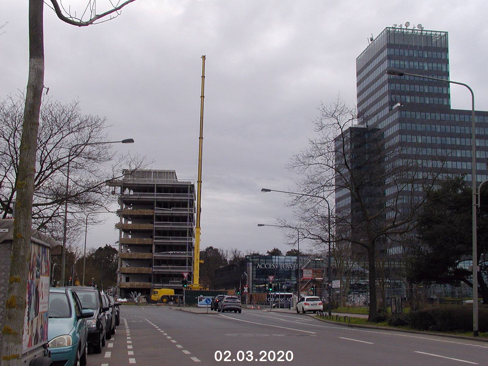 Abriss Commodore-Bau 02.03.2020