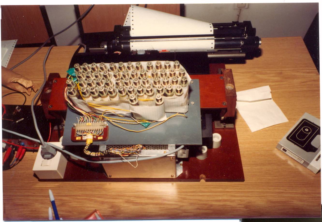 Schreibmaschine an PET