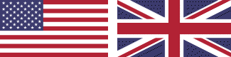Flags US UK